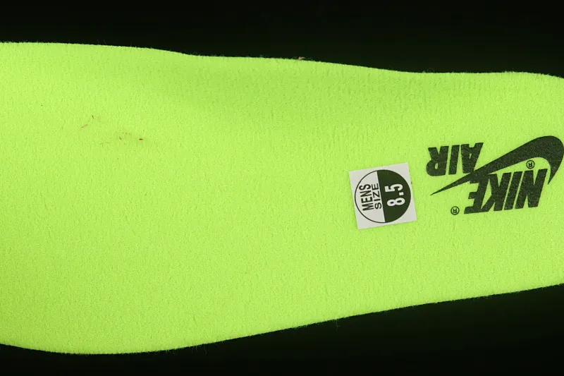 All categories Air Jordan Jordan series basketball shoes Air Jordan 1 High pure original version Air Jordan 1 High OG "Volt" AJ1 Joe 1 new fluorescent green 555088-702